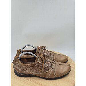 Ecco Sence  Camel Oxfords Womens comfort Walking Shoes  Size EU 42 U.S 11